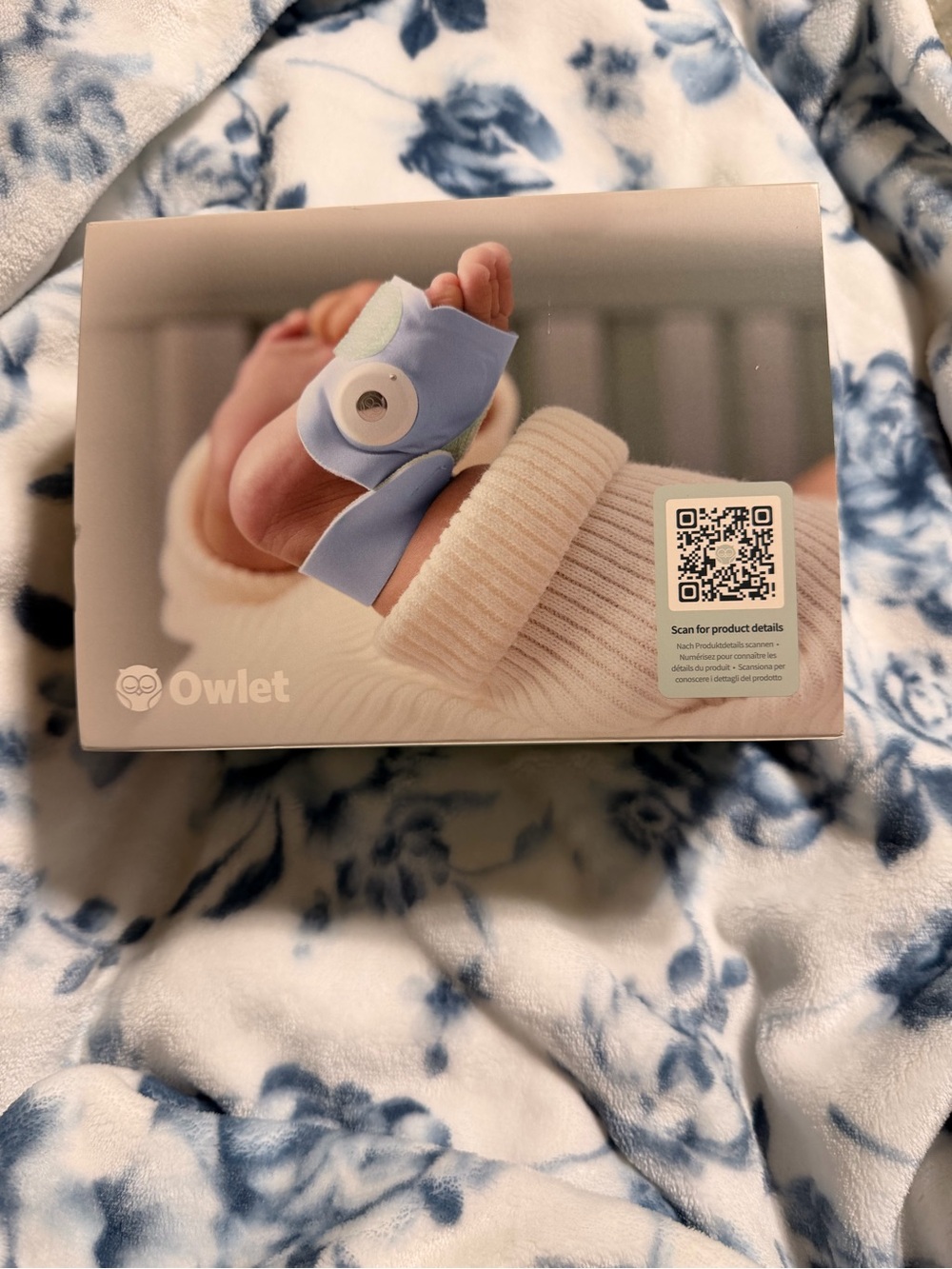 Owlet Dream Sock - Light Blue